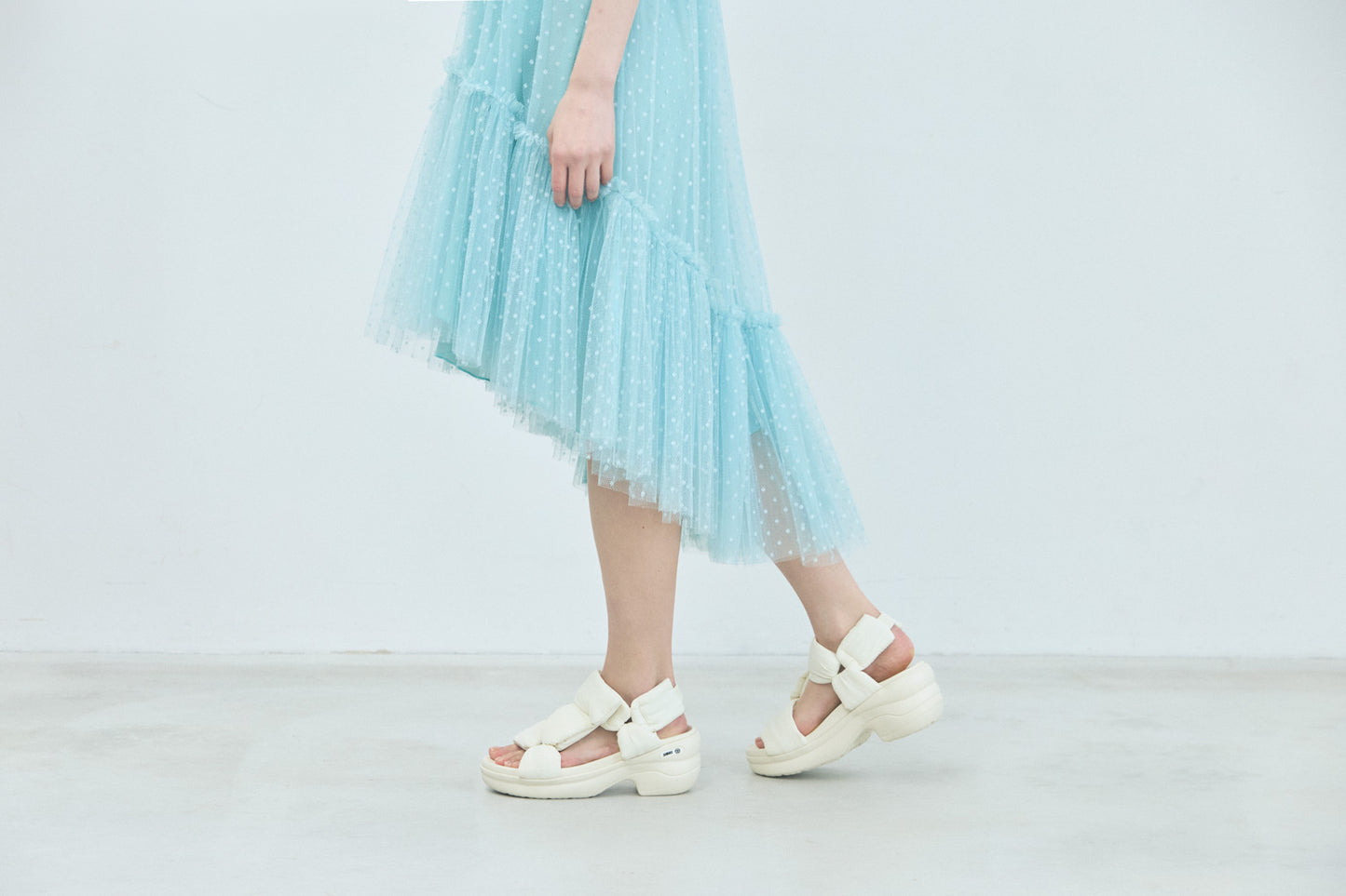 SIDAS シダス ReCoLA W sole MAYA リコラ ダブルソール マヤ レディース 厚底 リカバリーサンダル パフデザイン 面ファスナー EVAソール ブラック ホワイト | maya-i-127.jpg