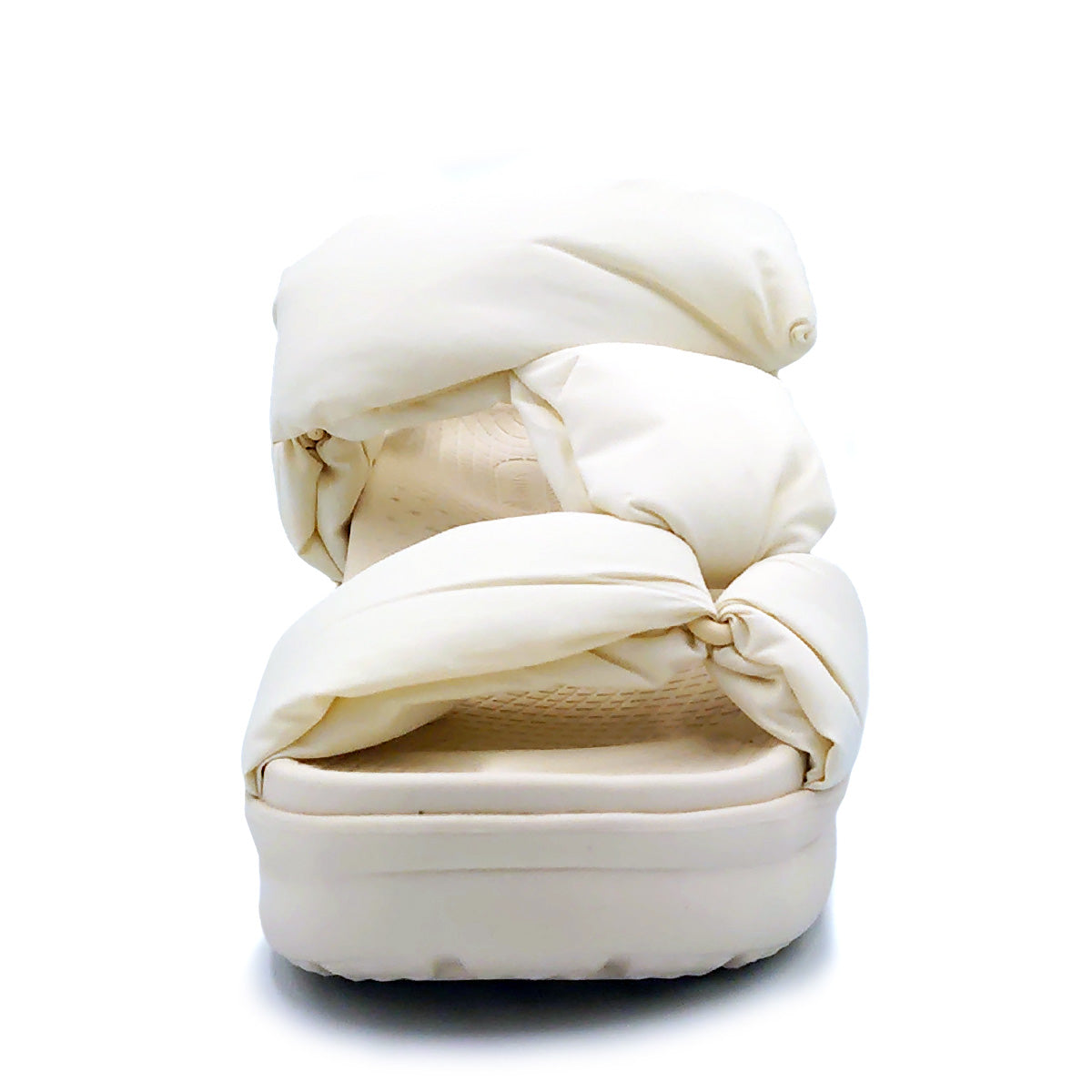 SIDAS シダス ReCoLA W sole MAYA リコラ ダブルソール マヤ レディース 厚底 リカバリーサンダル パフデザイン 面ファスナー EVAソール ブラック ホワイト | maya-wht-2.jpg