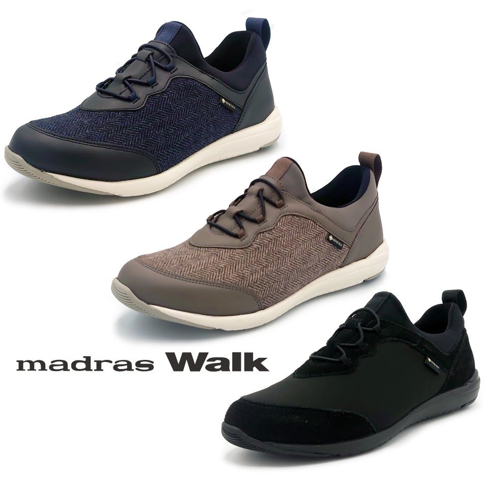 madras Walk マドラスウォーク レディース スリップオン 防水 
