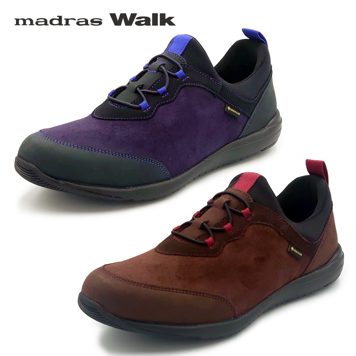 madras Walk マドラスウォーク レディース スリップオン 防水 スニーカー MWL1004SR