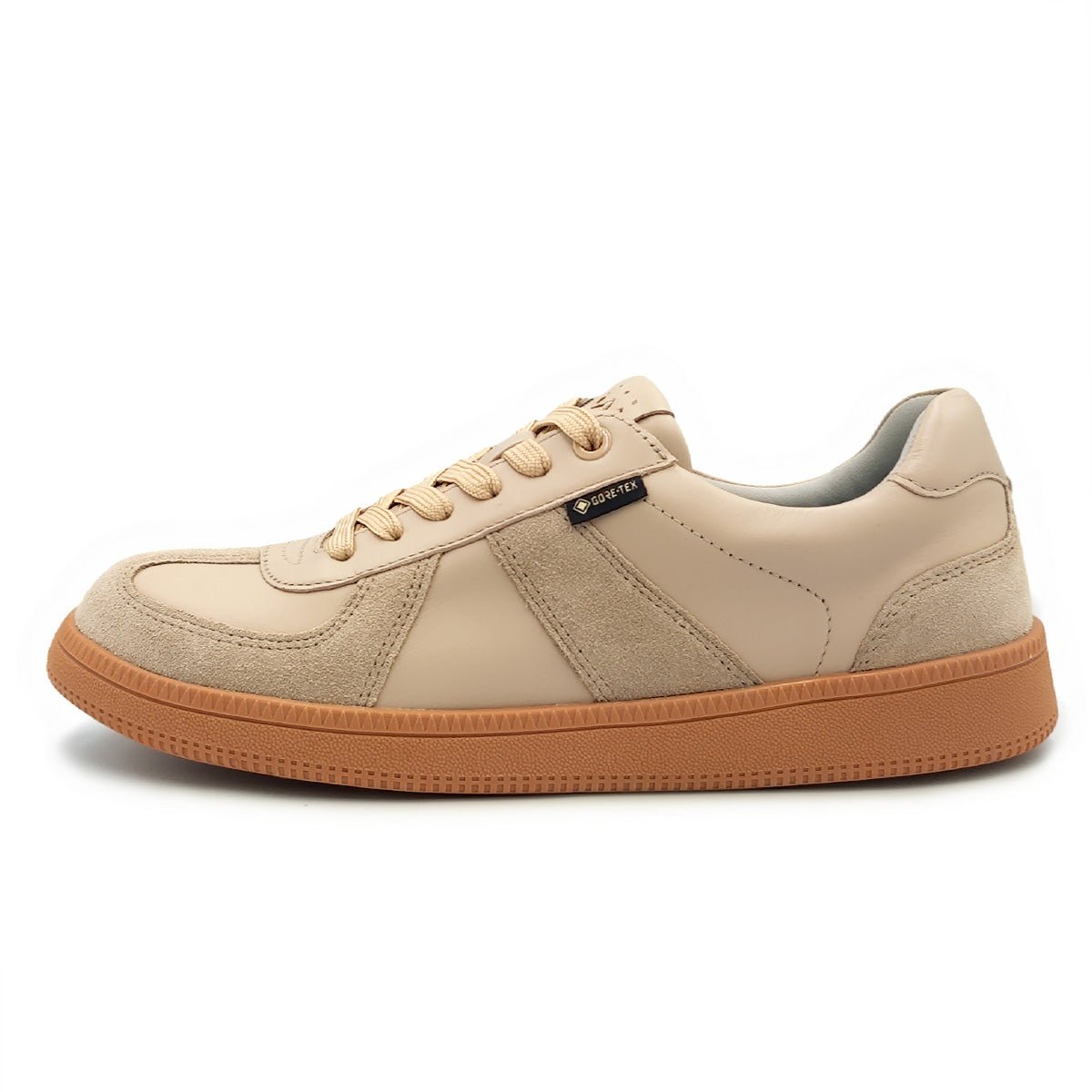 madras Walk マドラスウォーク レディース スニーカー 防水 MWL4008R GORE-TEX リカバリーインソール ジャーマントレーナー ベージュ