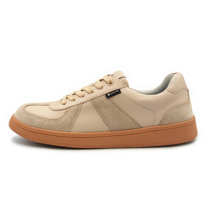 madras Walk マドラスウォーク レディース スニーカー 防水 MWL4008R GORE-TEX リカバリーインソール ジャーマントレーナー ベージュ