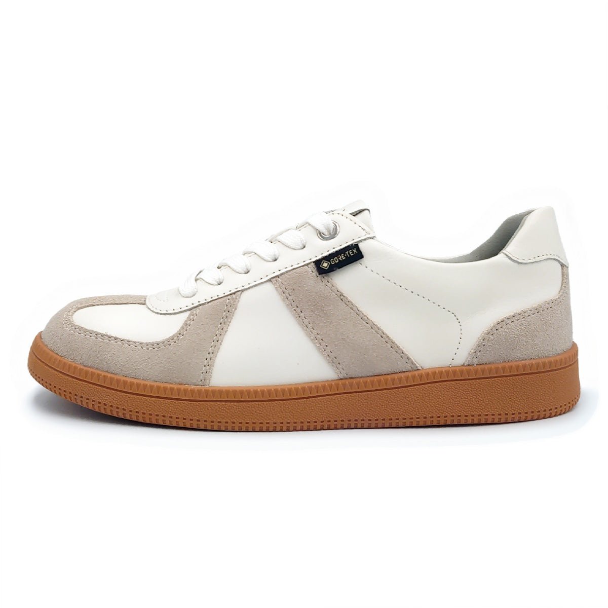 madras Walk マドラスウォーク レディース スニーカー 防水 MWL4008R GORE-TEX リカバリーインソール ジャーマントレーナー ホワイト
