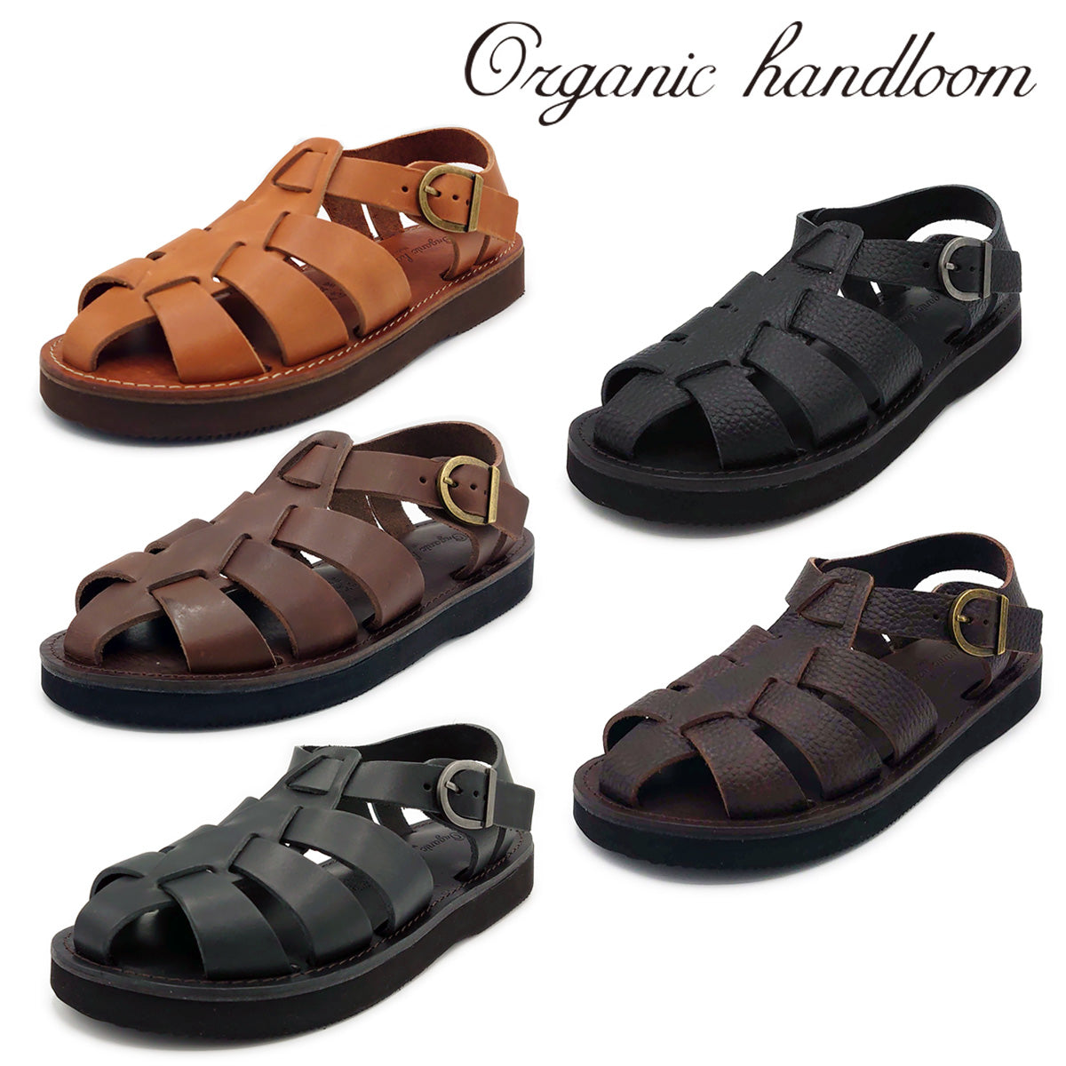 Organic handloom ユニセックス サンダル GURKHA OH002 - Organic handloom (オーガニックハンドルーム) - 202シューズモリ オンラインショップ