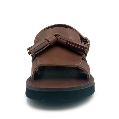 Organic handloom オーガニックハンドルーム サンダル LAMBETH OH022 ユニセックス レディース メンズ ダークブラウン