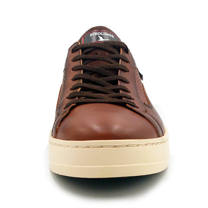 PIKOLINOS ピコリノス メンズ レザー スニーカー PK-111 XATIVA M1K-6307C1 ブラウン