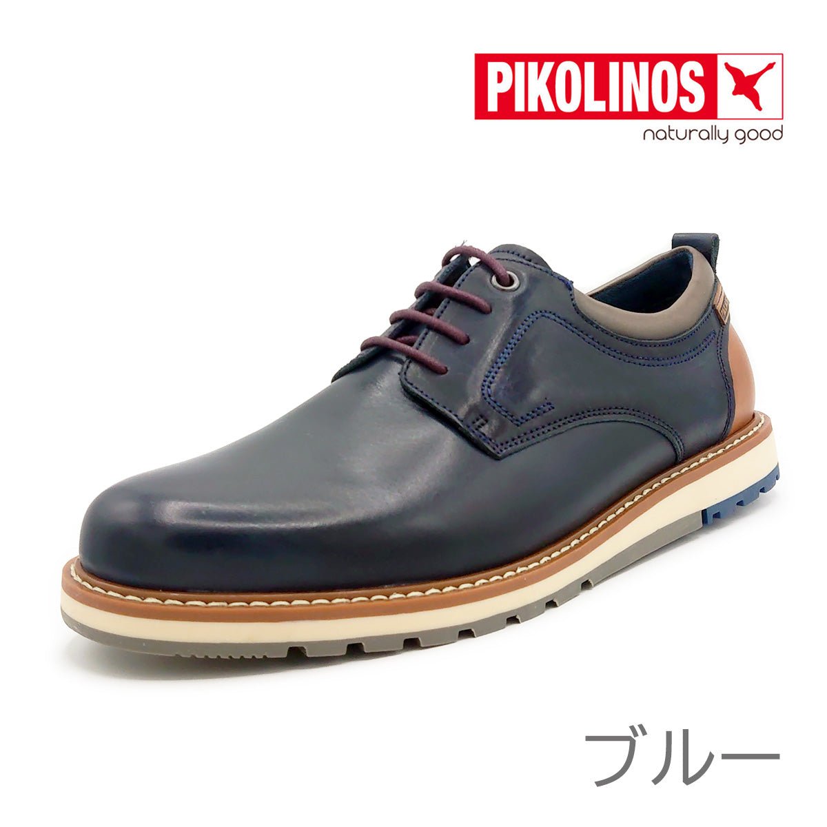 PIKOLINOS ピコリノス メンズ レースアップシューズ PK - 457 BERNA - PIKOLINOS(ピコリノス) - 202シューズモリ オンラインショップ