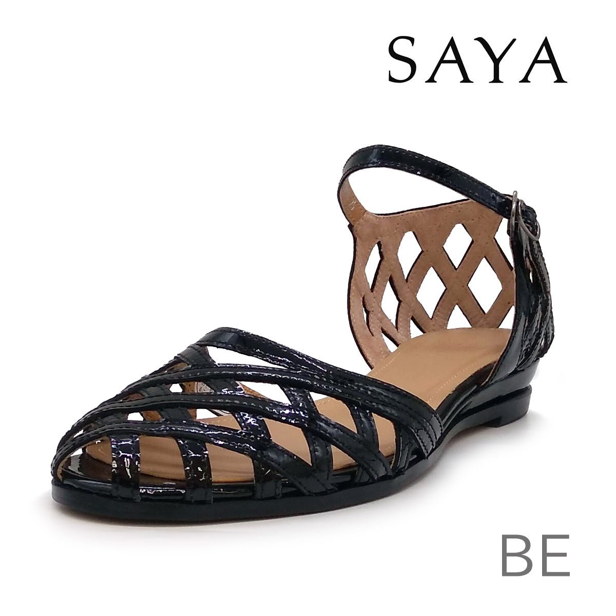 SAYA サヤ レディース ローヒール ストラップ シューズ 51246 靴 - SAYA(サヤ) - 202シューズモリ オンラインショップ