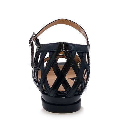 SAYA サヤ レディース ローヒール ストラップ シューズ 51246 靴 BE 25.0cm