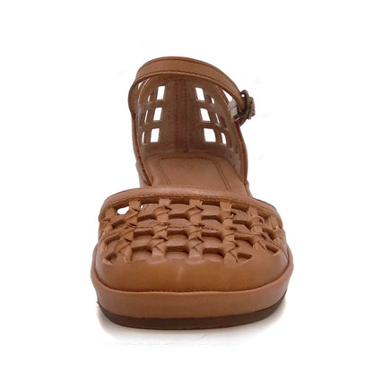 SAYA サヤ レディース ローヒール ストラップ シューズ 51247 靴 BEG 25.0cm