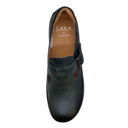 SAYA サヤ レディース ローヒール カジュアルシューズ 51256 B