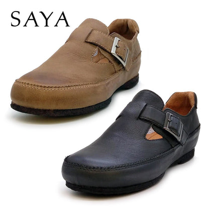 SAYA サヤ レディース ローヒール カジュアルシューズ 51256