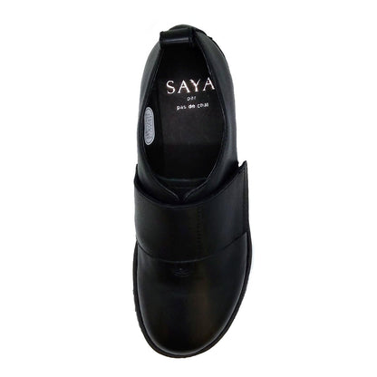 SAYA サヤ レディース ローヒール ベルクロ カジュアルシューズ 51267 B