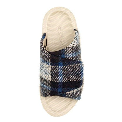 SIDAS シダス ユニセックス リカバリー ルームシューズ UTIPPA ウチッパ 靴 メンズ レディース チェック ブラウン