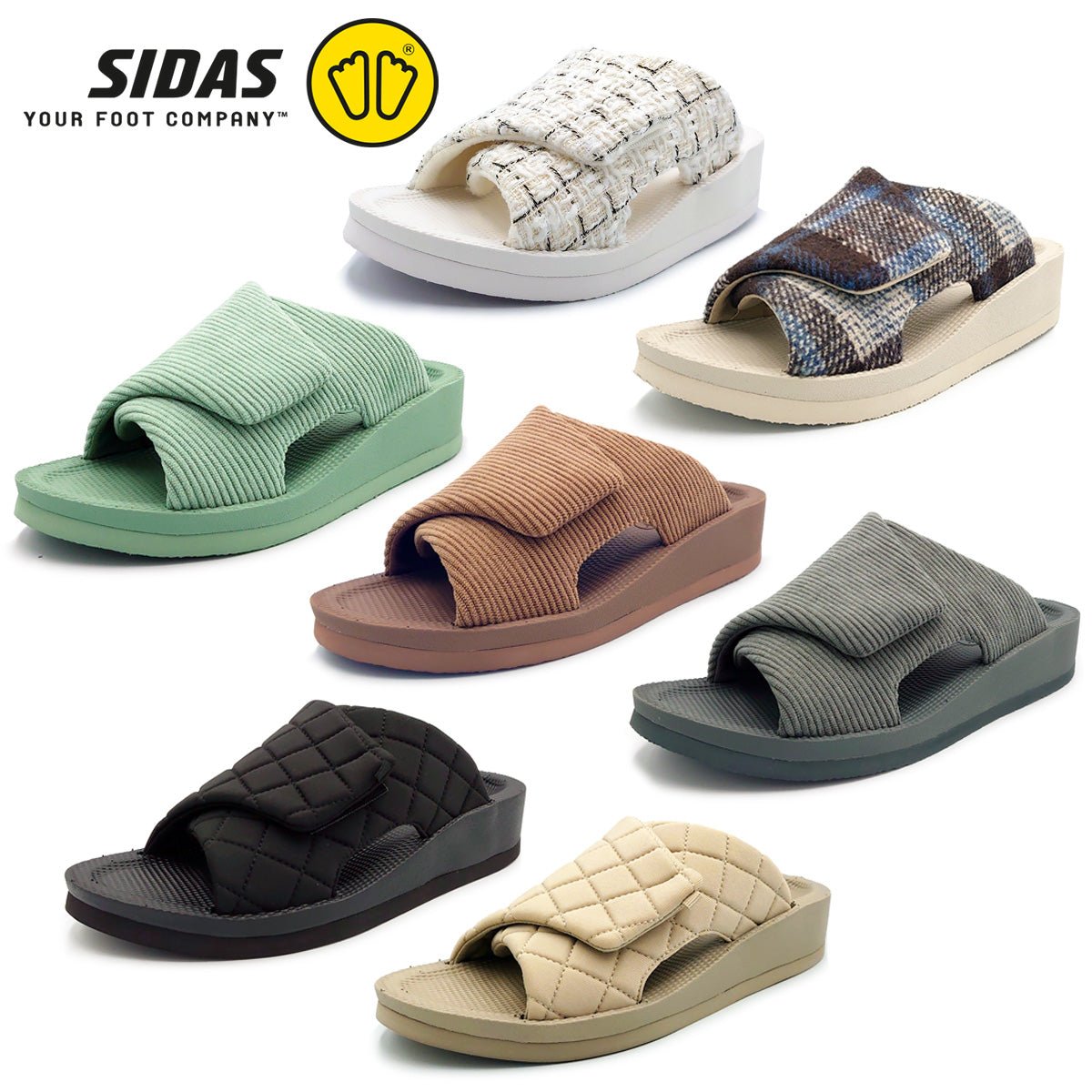 SIDAS シダス ユニセックス リカバリー ルームシューズ UTIPPA ウチッパ 靴 メンズ レディース