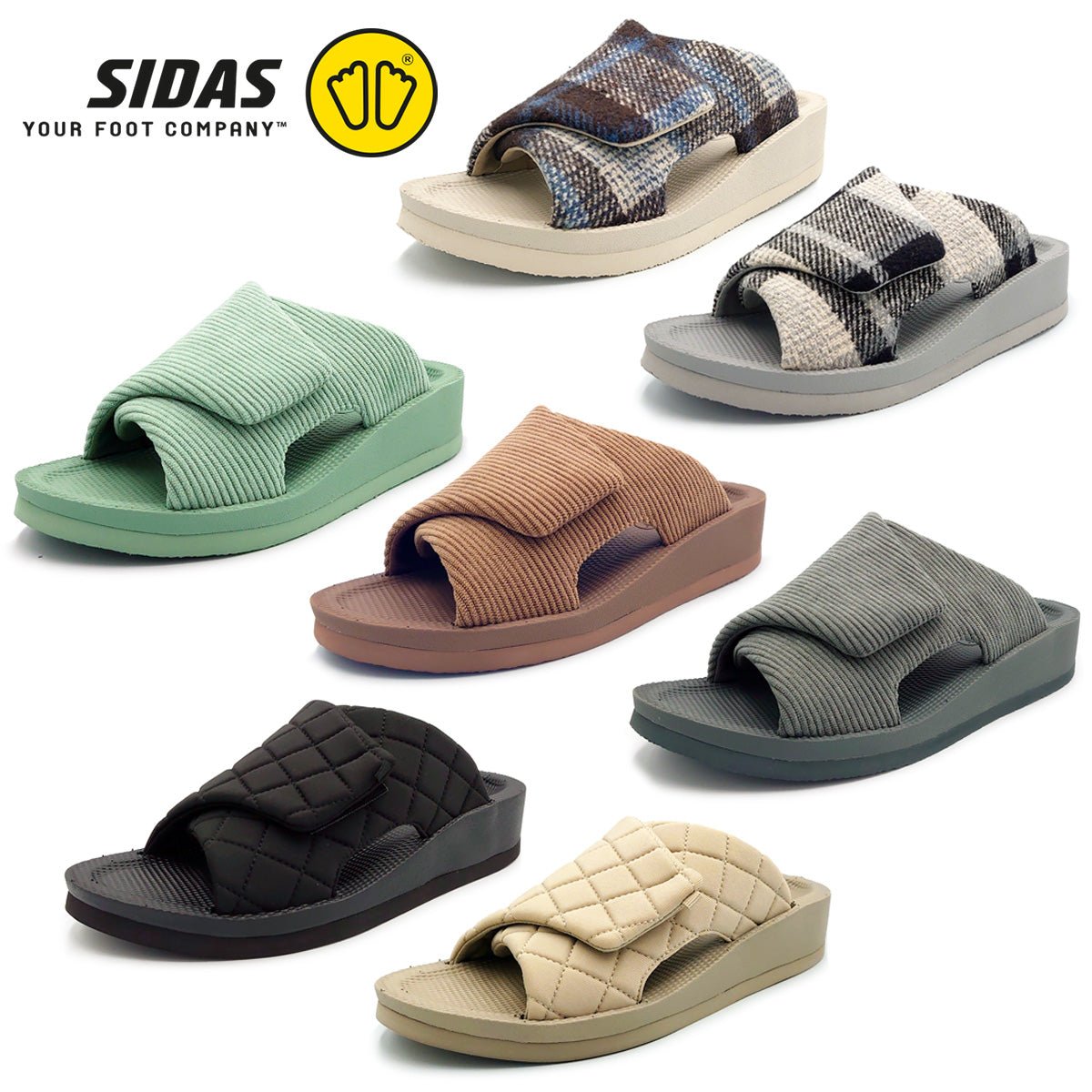 SIDAS シダス ユニセックス リカバリー ルームシューズ UTIPPA ウチッパ 靴 メンズ レディース