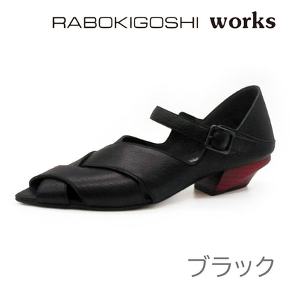 RABOKIGOSHI works ラボキゴシ ワークス レディース パンプス 12780 靴 B