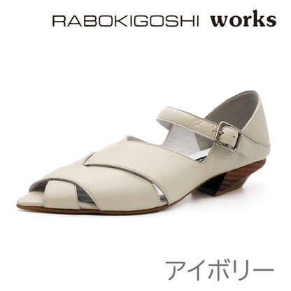 RABOKIGOSHI works ラボキゴシ ワークス レディース パンプス 12780 靴 IV