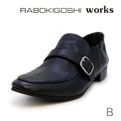 RABOKIGOSHI works ラボキゴシ ワークス レディース ベルト ローファー 12869