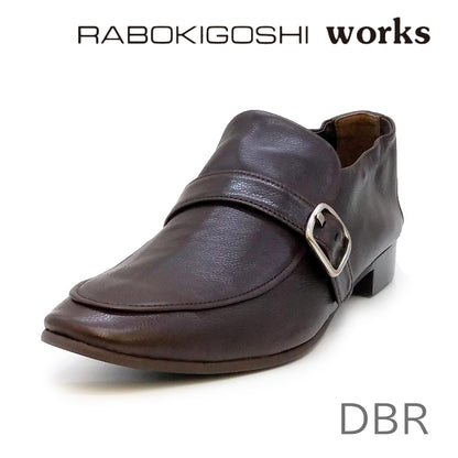 RABOKIGOSHI works ラボキゴシ ワークス レディース ベルト ローファー 12869