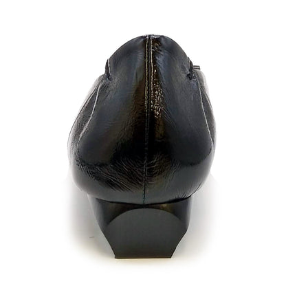 RABOKIGOSHI works ラボキゴシ ワークス レディース ビット パンプス 12873 大きいサイズ (25.0cm) 本革 エナメル 日本製 靴 | works-12873-blk-3.jpg