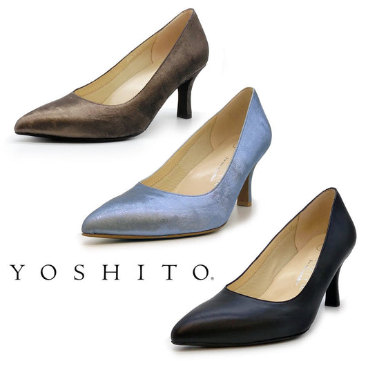 YOSHITO ヨシト レディース プレーン パンプス Y0093R - YOSHITO(ヨシト) - 202シューズモリ 公式オンラインショップ
