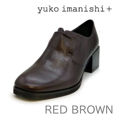 yuko imanishi + ユウコ イマニシ プラス レディース パンプス 751121 SHIO 大きいサイズ REDBROWN
