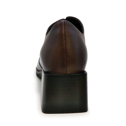 yuko imanishi + ユウコ イマニシ プラス レディース パンプス 751121 SHIO 大きいサイズ REDBROWN