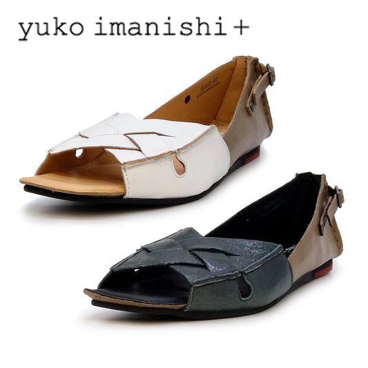yuko imanishi + ユウコ イマニシ プラス レディース パンプス オープントゥ 761002 TOA