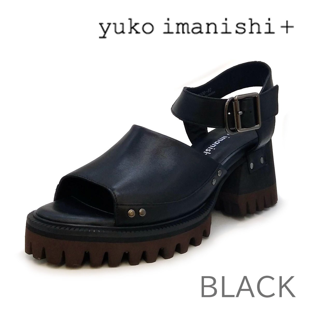yuko imanishi+ ユウコ イマニシ　サンダル／ 38 yuko imanishi + ユウコ イマニシ プラス レディース サンダル 762000