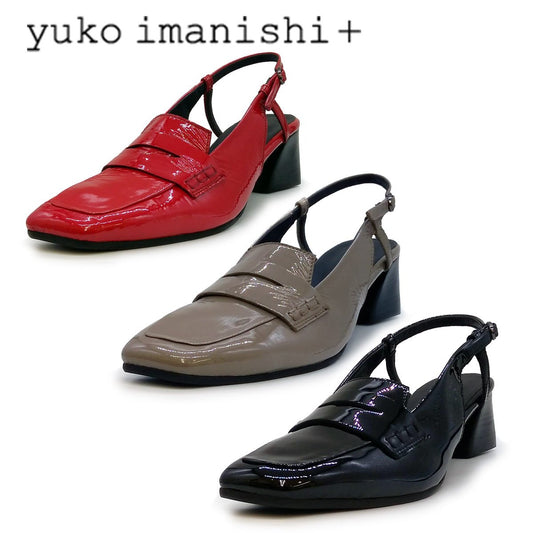 yuko imanishi + ユウコ イマニシ プラス レディース パンプス バックベルト 763000 AYME