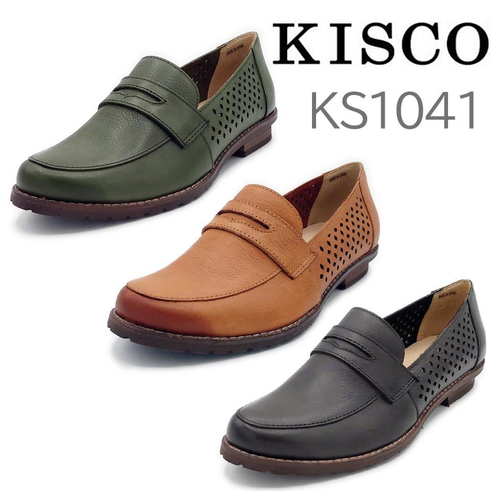 KISCO レディース ローファー カジュアルシューズ KS1041 - KISCO(キスコ) - 202シューズモリ オンラインショップ