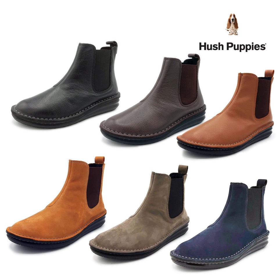 Hush Puppies ハッシュパピー レディース サイドゴアブーツ L-6100T チェルシーブーツ – 202シューズモリ オンラインショップ