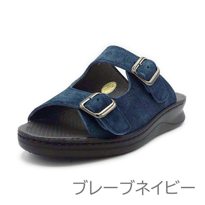 Hush Puppies レディース サンダル L-80T 豚革スエード - Hush Puppies(ハッシュパピー) - 202シューズモリ オンラインショップ