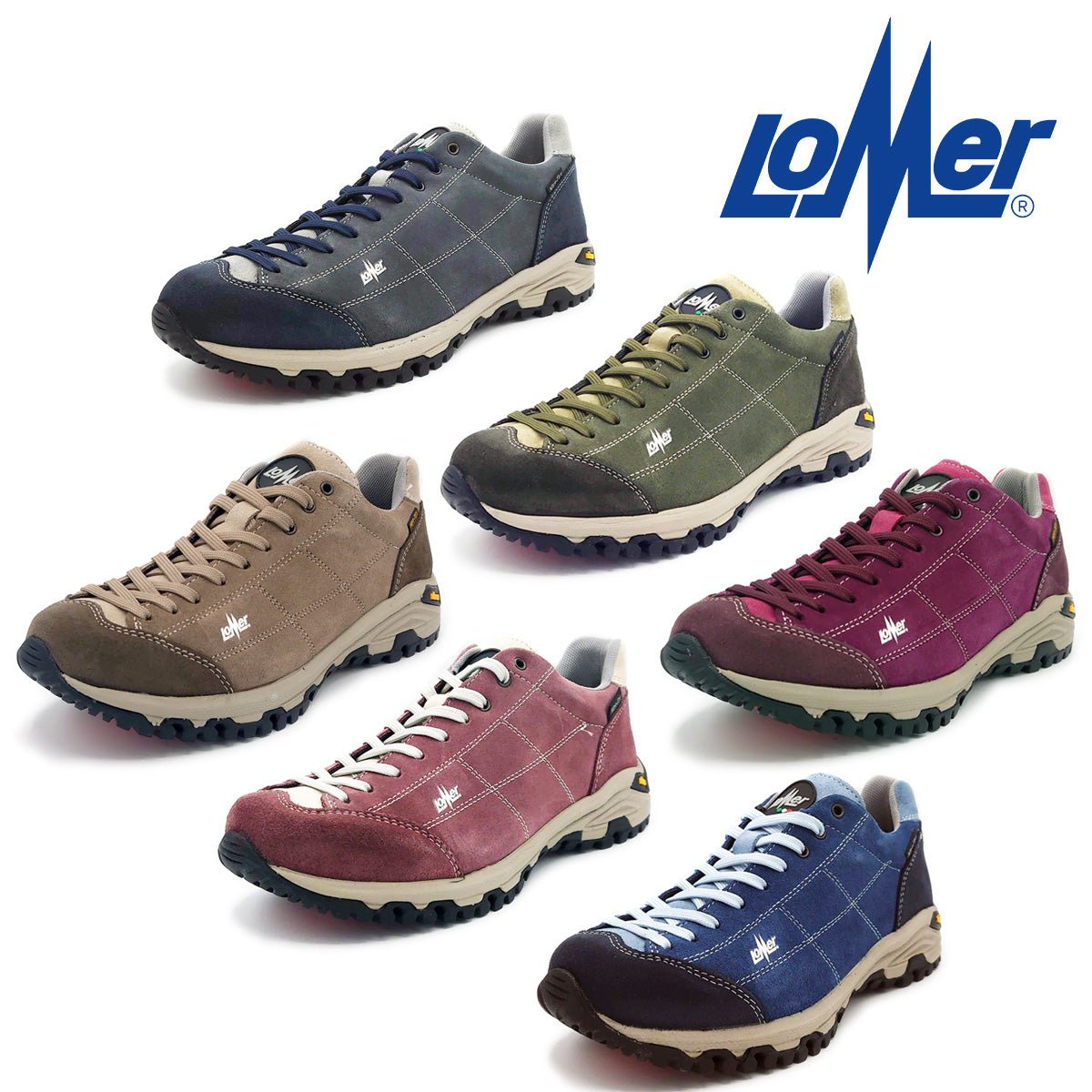 Lomer Maipos Suede MTX カジュアルシューズ ユニセックス - Lomer (ロメール) - 202シューズモリ オンラインショップ