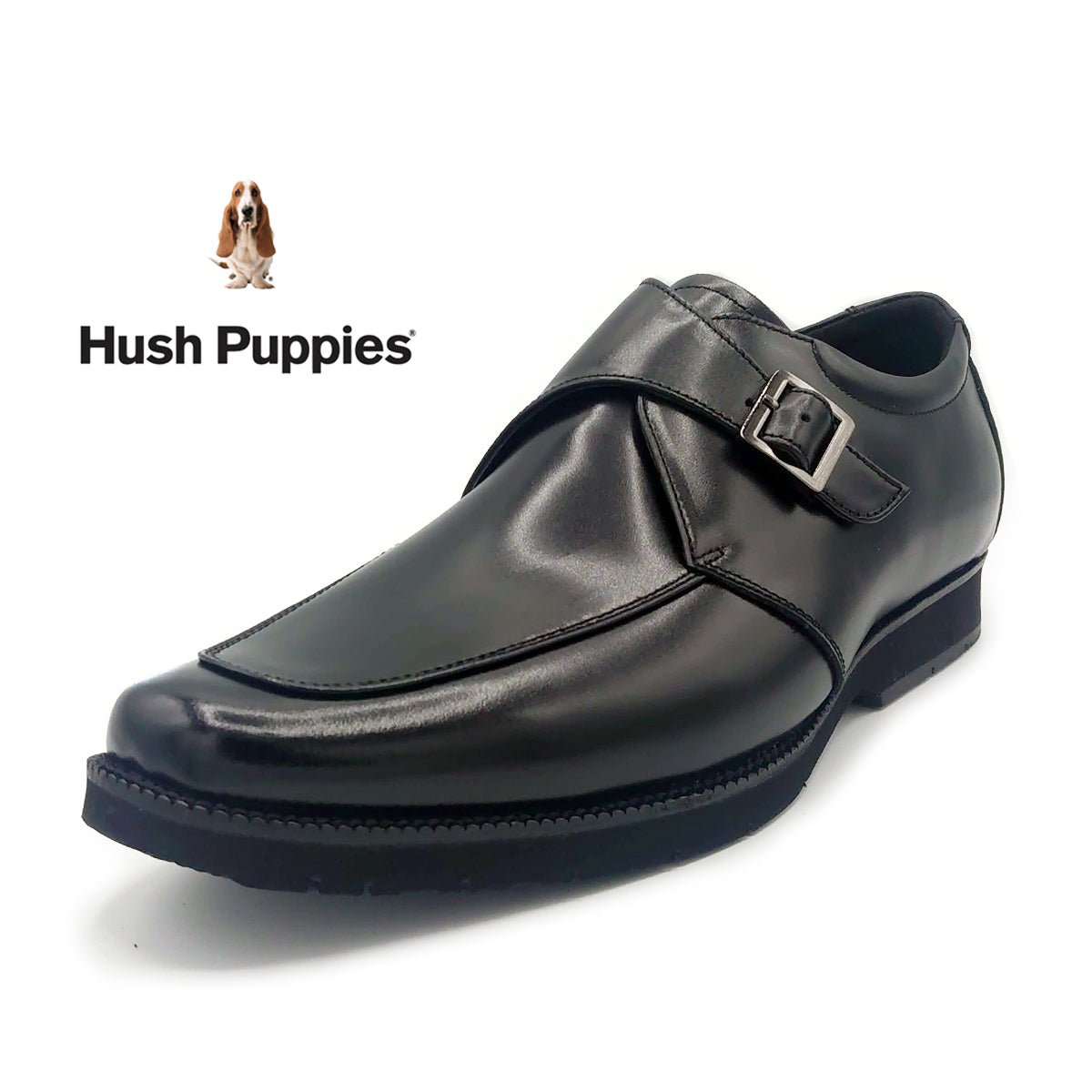 Hush Puppies メンズ モンクストラップ ビジネスシューズ M-1674NT - Hush Puppies(ハッシュパピー) - 202シューズモリ オンラインショップ