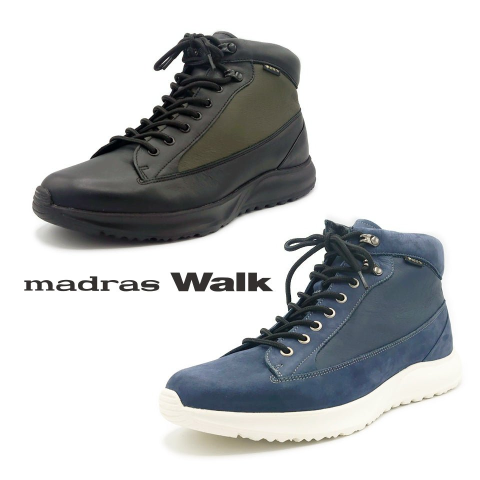 madrasWalk メンズ ショートブーツ MW7603 ゴアテックス - madras Walk(マドラスウォーク) - 202シューズモリ オンラインショップ